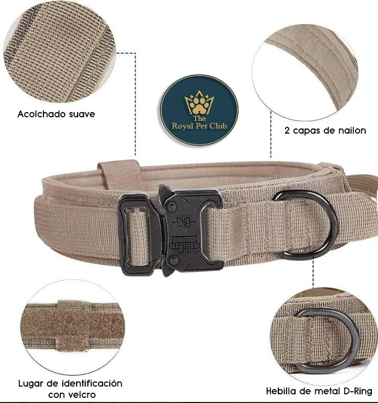 Collar Táctico - The Royal Pet Club