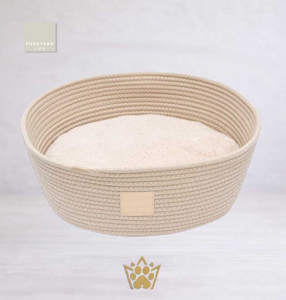 FuzzYard LIFE Rope Basket Bed