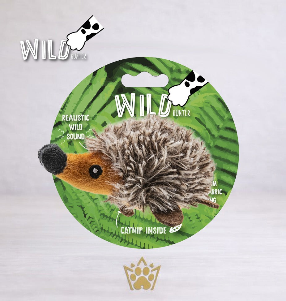 Wild Hunter - Erizo (con sonido) Interactivo para gatos