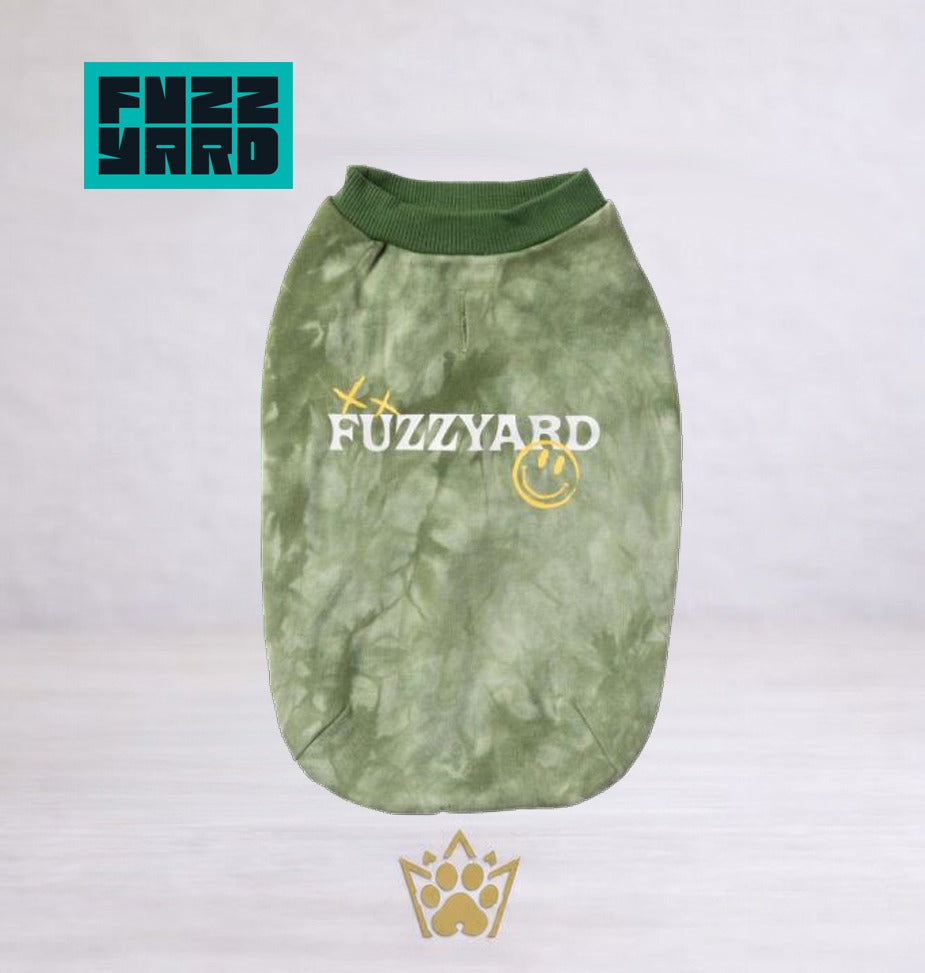 FuzzYard Smiley Tie-rus Sweater - Green