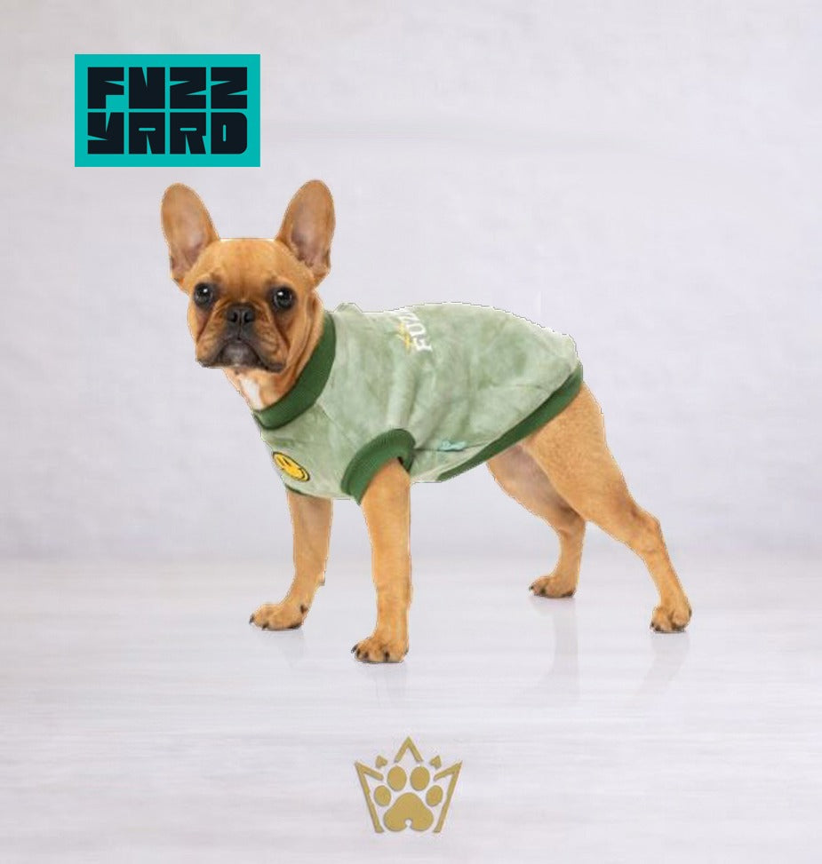 FuzzYard Smiley Tie-rus Sweater - Green